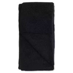 Black & White Embroidered Paw Pet Towels, Set of 3