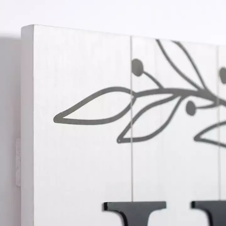 Black & White Home Sweet Home Porch Board