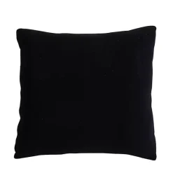 Black and White Snowflake Christmas Pillow