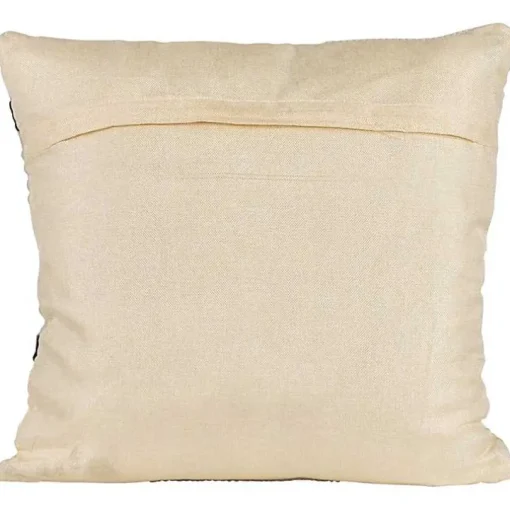 Black and White Woven Stripe Indoor/Outdoor Pillow