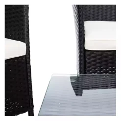Black Box Wicker 4-pc. Outdoor Living Set
