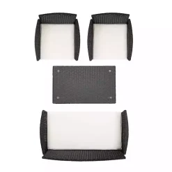 Black Box Wicker 4-pc. Outdoor Living Set