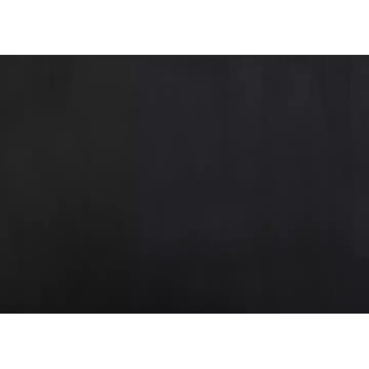Black Faux Suede Blackout Curtain Panel, 95 in.