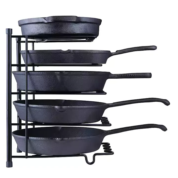 Black Metal Cookware Rack