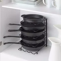 Black Metal Cookware Rack