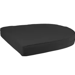 Black Outdoor Wicker Seat Cushion