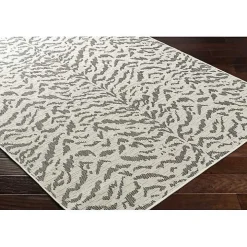 Black Ravello Outdoor Rug, 6x9