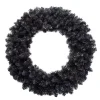 Black Spruce Halloween Wreath