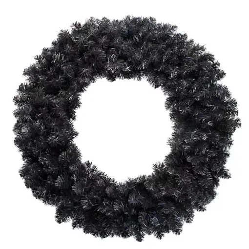 Black Spruce Halloween Wreath