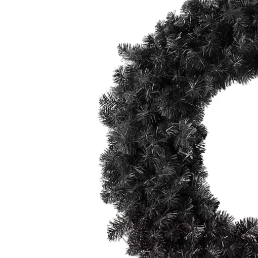 Black Spruce Halloween Wreath