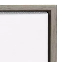 Black White Winter Reindeer Framed Art Print