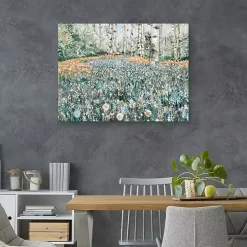 Blanket of Forest Flowers Canvas Art Print