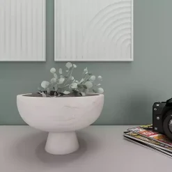 Blayne Wood Pedestal Bowl