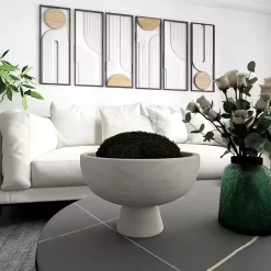 Blayne Wood Pedestal Bowl