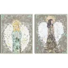Blessed Angels Framed Art Prints, Set of 2