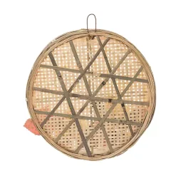 Blessed Basket Harvest Wreath Wall Plaque