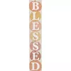 Blessed Colorful Pumpkins Fall Porch Board