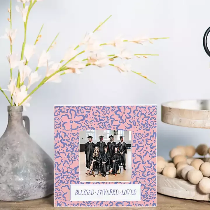 Blessed Favored Loved Picture Frame