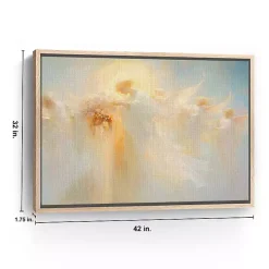 Blessings From on High Framed Canvas Print, 32x42