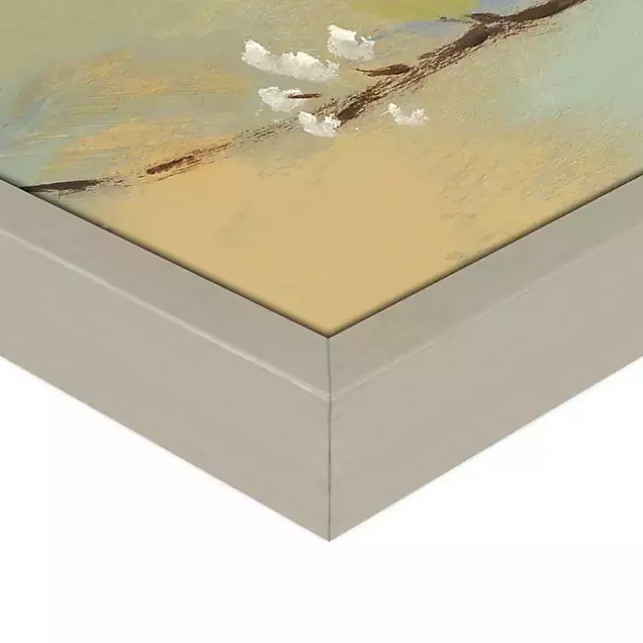 Blooming Branches Framed Canvas Art Print