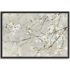 Blossom Confetti Framed Giclee Canvas Art Print