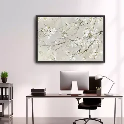 Blossom Confetti Framed Giclee Canvas Art Print