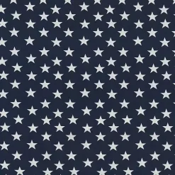 Blue & White Stars Outdoor Seat Cushions, Set of 2