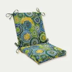 Blue and Green Lagoon Outdoor Chair Cushion