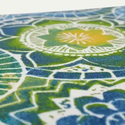 Blue and Green Lagoon Outdoor Chair Cushion