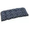 Blue and White Stars Outdoor Loveseat Cushion