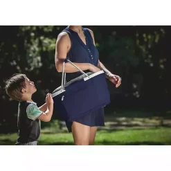 Blue Auburn Tigers Cooler Basket