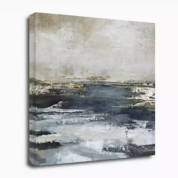 Blue Bay Giclee Canvas Art Print, 30x30 in.