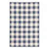 Blue Buffalo Check Outdoor Area Rug, 3x5