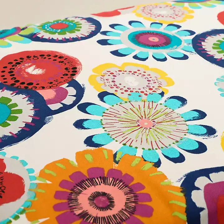 Blue Confetti Outdoor Chaise Cushion