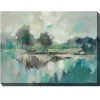 Blue Day Outdoor Canvas Art Print
