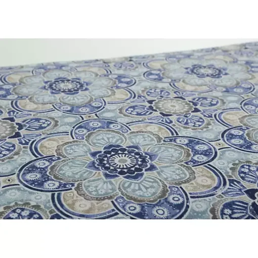Blue Emilia Outdoor Seat Cushions, Set of 2