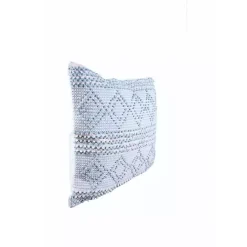Blue Geometric Stella Throw Pillow