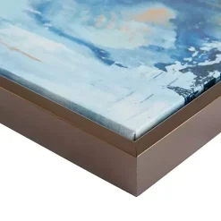 Blue Horizon Framed Canvas Art Prints, Set of 5