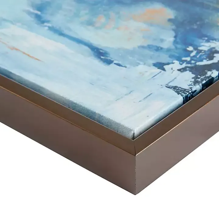 Blue Horizon Framed Canvas Art Prints, Set of 5