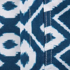 Blue Ikat Outdoor Tablecloth with Zipper
