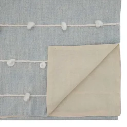 Blue Knotted Line Table Runner