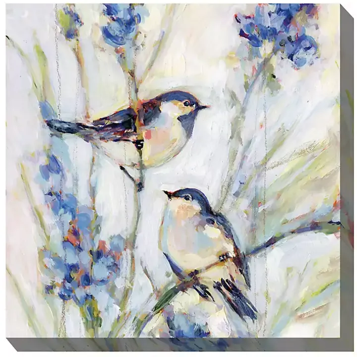 Blue Meadow II Outdoor Canvas Art