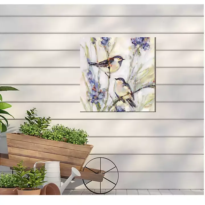Blue Meadow II Outdoor Canvas Art