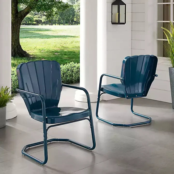 Blue Metal Ridgeland 2-pc. Chair Set