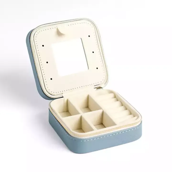 Blue Monogram E Travel Jewelry Box