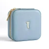 Blue Monogram T Travel Jewelry Box