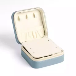 Blue Monogram T Travel Jewelry Box