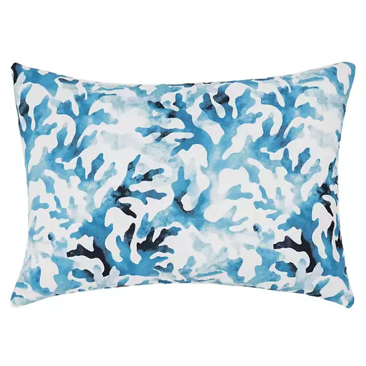 Blue Reef Indoor/Outdoor Lumbar Pillow