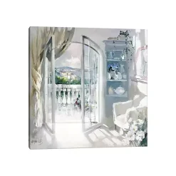 Blue Sunny Room Canvas Art Print