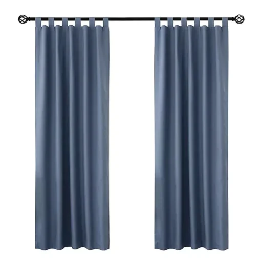 Blue Weathermate Blackout Curtain Panel, 63 in.